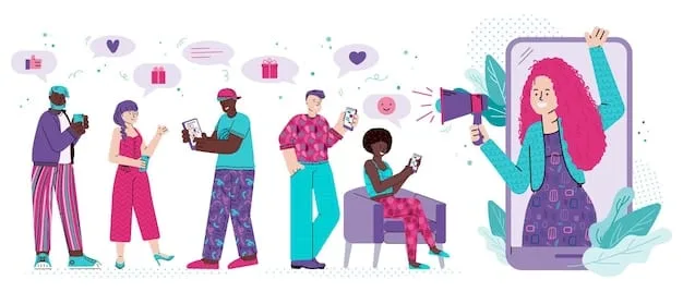 A stylized graphic illustrating various celebrity types (actor, musician, athlete, entrepreneur) using a dating app on their smartphones. The app interface shows carefully curated profiles with emphasis on verified status and lifestyle compatibility.