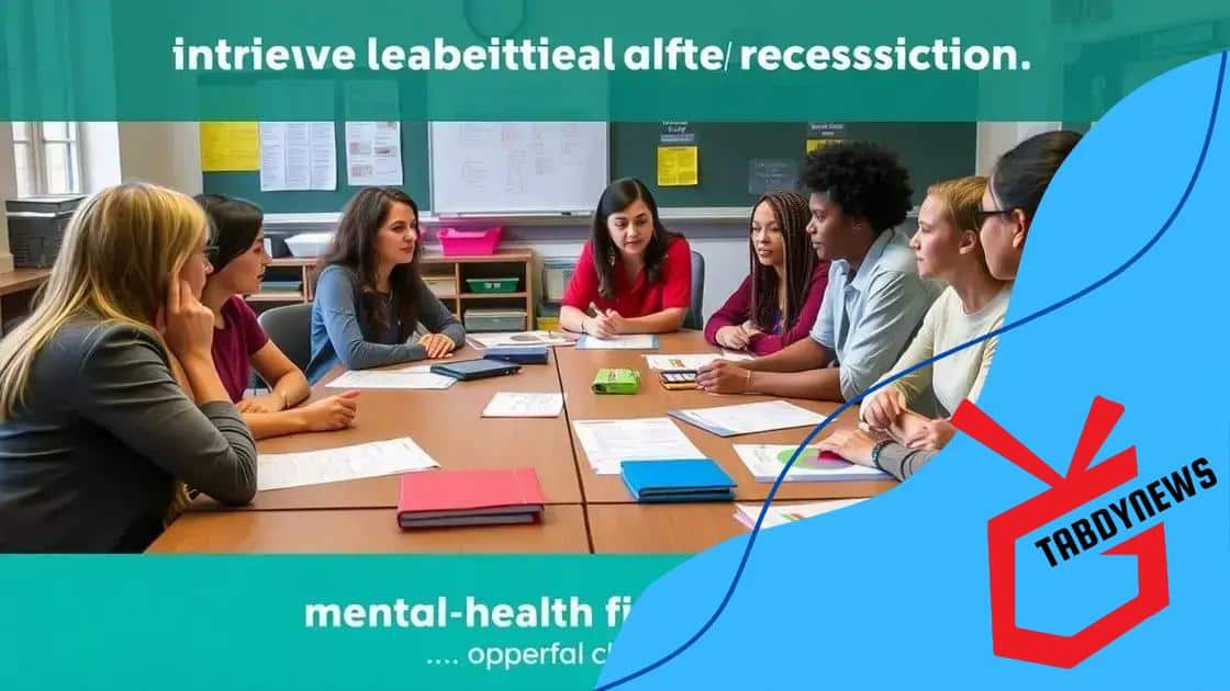 How schools can implement mental health programs