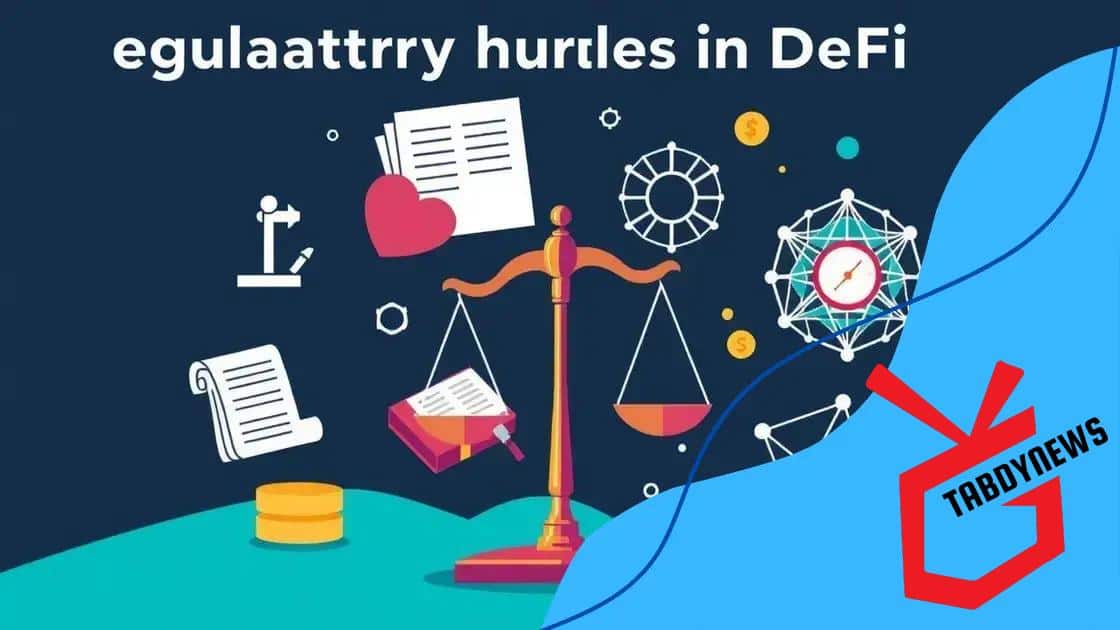 Regulatory hurdles facing DeFi projects