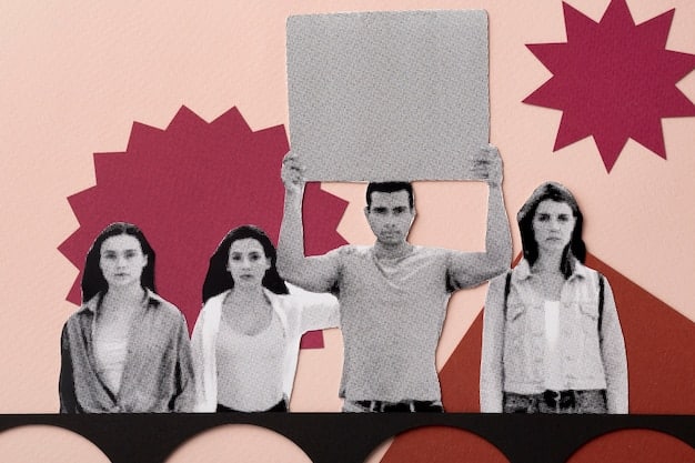 A collage of photos showing various activities related to the movement, such as protests, community meetings, and online campaigns. The collage illustrates the diverse ways people are involved.