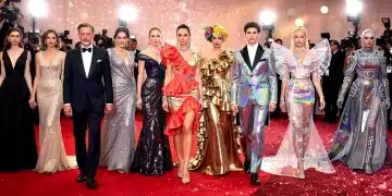 Red Carpet Style Evolution from 2021 to 2026, a visual timeline of celebrity fashion trends.